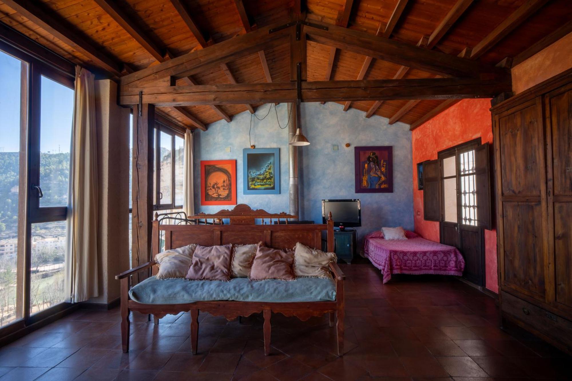 Casa Rural Los Ventanales Alcalá del Júcar Kültér fotó